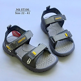 Sandal trẻ em dép quai hậu bé trai kháng khuẩn cao cấp 1 - 15 tuổi thể thao năng động cá tính NHÍM SHOP ST106