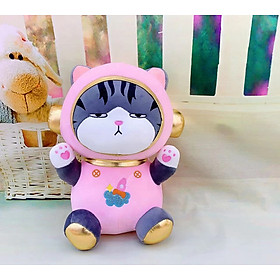 Thú nhồi bông mèo hoàng thượng hoạ tiết galaxy - Size từ 35cm đến 60cm - Quà tặng gấu bông mèo mắt liếc dễ thương