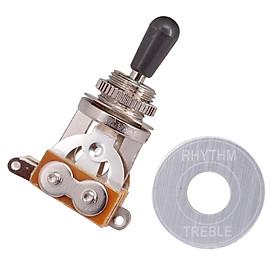 Toggle Switch Pot+ Rhythm Treble Washer Silver Pack for Les Paul Electric Guitar