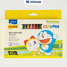 Bút Sáp màu Thiên Long Doraemon CR-C05/DO - 16 màu