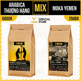 750GR Bộ Mix Cà Phê Bột Toro Moka Yemen & Toro Arabica Thượng Hạng Nguyên