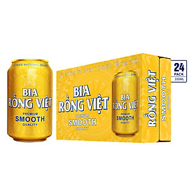 Thùng Bia Rồng Việt 24 Lon 330ml