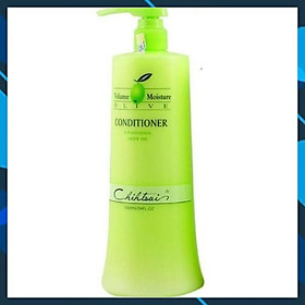 Dầu xả Chihtsai Volume Moisture Olive Conditioner siêu mượt tóc khô 1000ml