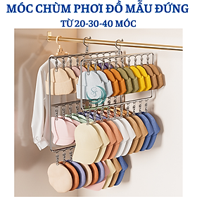 Mua Móc Treo Đồ Lót  Tất Vớ 20-30-40 Kẹp Có Khóa Chống Gió - Móc  Chùm Treo Quần Áo  Vớ  Tất  Khẩu Trang Siêu Tiện Lợi