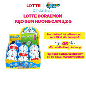 Lotte Doraemon - Kẹo gum hương cam 3,2 g