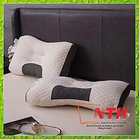 Mua Gối Massage Cổ Vai Gáy Dệt Kim Lõi Bông Xơ Tự Nhiên  Spa Chống Đau Mỏi Cổ Vai Gáy Chống Ngáy Giảm Mệt Mỏi Căng Thẳng