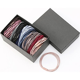 Sét 60 dây buộc tóc cao cấp xuất Nhật HD10