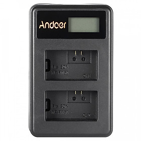 Bộ Sạc Pin USB Andoer NP-FW50 Cho Pin Máy Ảnh Sony Alpha A7 A7R A7S A5000