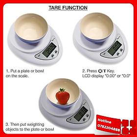 Mua Cân Điện Tử Nhà Bếp Để Bàn Wh-B05 5Kg - Loại Tốt