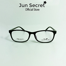 Gọng kính giả cận nam nữ Hàn Quốc gọng nhựa Jun Secret dáng vuông ôm mặt JS24169