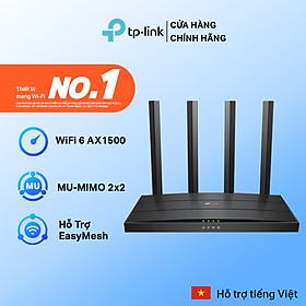 Mua Bộ Phát Router WiFi 6 TP-Link Archer AX12 Băng Tần Kép AX1500 - Hàng Chính Hãng