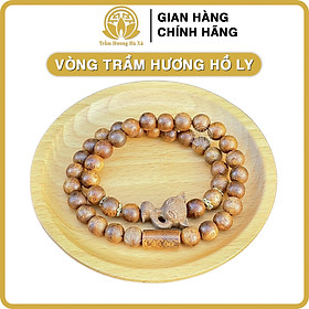 Vòng tay đôi trầm hương phong thủy HÀ XÁ mix charm hoa sen hồ ly phật di lặc phật bà quan thế âm đeo tay cặp đôi nam nữ may mắn bình an tài lộc