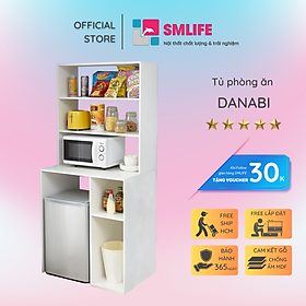 Mua Tủ phòng ăn bằng gỗ phong cách sang trọng SMLIFE Danabi
