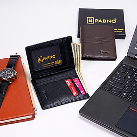  VÍ NAM DA BÒ PABNO VF57 – DÁNG ĐỨNG, NGĂN KHÓA TIỆN DỤNG