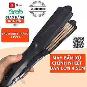 Máy bấm tóc bản lớn Hàn Quốc Tặng Kèm kẹp vịt chia tóc