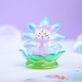 Mua Mô Hình Cửu Vĩ Hồ Ly Cáo Nhỏ Hoa Sơn Phát Sáng Trang Trí Xe Ô Tô Nhà Cửa_ Hàng Chính Hãng