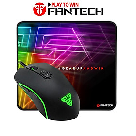 Mua Combo Gaming FANTECH Tiêu Chuẩn Chuột X9 THOR + Lót Chuột MP25/MP292 - Hàng chính hãng