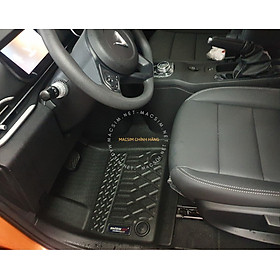 Hình ảnh Thảm lót sàn xe ô tô VinFast VF5  Nhãn hiệu Macsim chất liệu nhựa TPE cao cấp màu đen