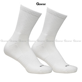 Combo 5 đôi vớ nam nữ cổ lửng GOMTAT, chất liệu cotton dày dặn, có đệm lót xù êm chân - NGAN-STA-5009-TRUNG-CB5