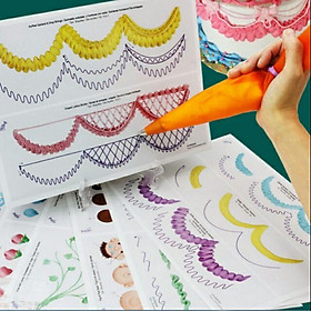 Mua Dụng cụ dạy vẽ bánh kem 23 mẫu dạy vẽ