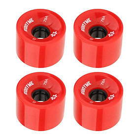 4x Ronyme 78A Skateboard Wheels Replacement 70X51mm Longboard Parts