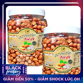 ĐẬU PHỘNG SẤY TỎI ỚT HIỆU TÂN LỘC PHÁT - 1KG 2 HŨ