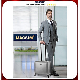 Vali cao cấp Macsim Smooire MSSM334 cỡ 16 inch màu Black, Gold, Rosy- Hàng loại 1