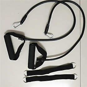 Yoga Ball Chair Inflatable Stability Holder Base Resistance Bands