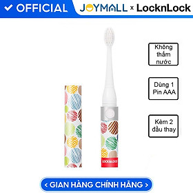 Bàn Chải Đánh Răng Điện LocknLock Portable Electric Toothbrush ENR236 (162 x 20 x 20 mm)