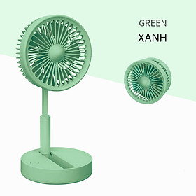 Mua Quạt Mini Tích Sạc Điện Gấp Gọn Đa Năng Để Bàn Làm Việc   3 Chế Độ Gió Linh Hoạt - Quạt Gấp Gọn Điều Chỉnh Chiều Cao Q17 Giải pháp cho mùa hè Siêu tiện Ích