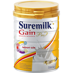 Sữa bột Suremilk Gain 800g