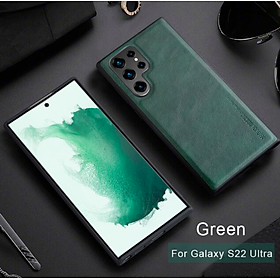 Ốp lưng dành cho Samsung Galaxy S22 Ultra hiệu xlevel dạng da mềm - hàng nhập khẩu