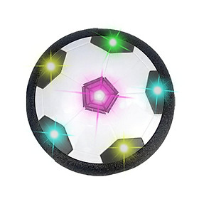 Hover Soccer (bộ 2), bóng đá nổi trên không pin với đèn LED và đệm bọt mềm
