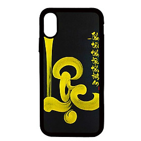 Ốp lưng cho iPhone X thư pháp 23 - Hàng chính hãng