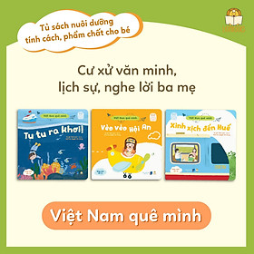 Bộ sách thơ - Việt Nam Quê Mình - Bộ 3 cuốn