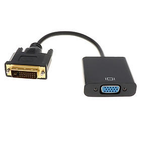 12cm 24+1 Pin DVI Male to Female VGA Adapter Cable for Computer Monitor