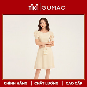 Đầm tay rũ xếp ly GUMAC DB116