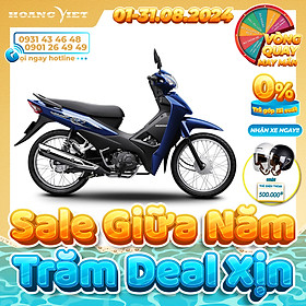 Xe Máy Honda Wave Alpha 2024 Phiên Bản Tiêu Chuẩn 