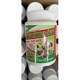 Siêu lân 10-60-10 tạo mầm hoa cực mạnh FDA lọ 100gr