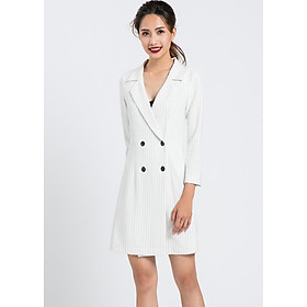 Đầm Blazer Hity DRE080 (Sọc Trắng Kim Cương)