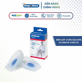 Đệm gót chân silicone tăng chiều cao Actimove Steplite