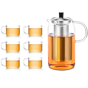 Bộ bình lọc trà lõi inox Samadoyo T105 1200ml
