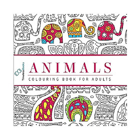 Hình ảnh Animals - Adults Colouring Book For Adults