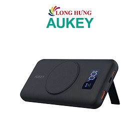 Mua Sạc dự phòng kiêm sạc không dây Aukey Basix MagAir 22.5W QC 3.0 10000 mAh PB-WL02i - Hàng chính hãng