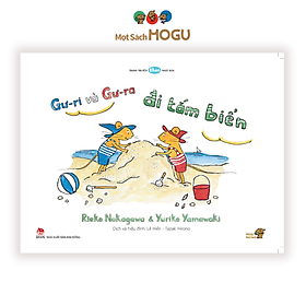 Ehon - Phát triển quan sát - Gư-ri và Gư-ra đi tắm biển - cho bé 3-6 tuổi.