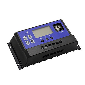 Mua Bộ Điều Khiển Sạc Pin Mặt Trời 12/24V 50A Có USB 180x90x4.5mm