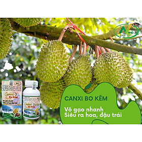 Phân bón lá vi lượng Super-Thives Plus CANXI BO KẼM giúp trái to đều, tăng tỷ lệ đậu trái và tăng sức đề kháng cho cây trồng