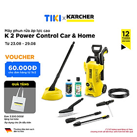 Máy phun rửa áp lực cao Karcher K 2 Power Control Car & Home