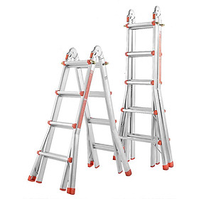 Thang nhôm gấp chữ A đa năng Nikita AD-04BL