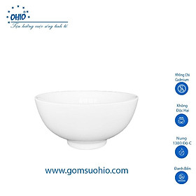 Mua Bát Cơm 11.5 cm Sứ Trắng OHIO